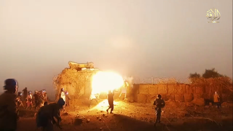 Nusratul Islaam Wal-Muslimiin oo Cagta Marisay12 Xarumood oo ku kala Yaalla Maali & Burkiina-Faaso.