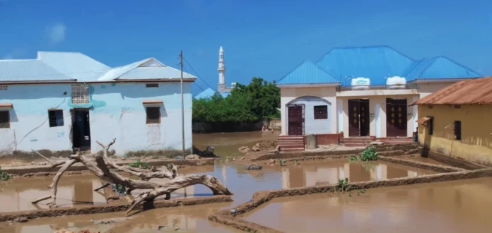 Saameyn ka Dhalatay Roobab ka Da’ay Magaalada Kismaayo ee Jubada-hoose.