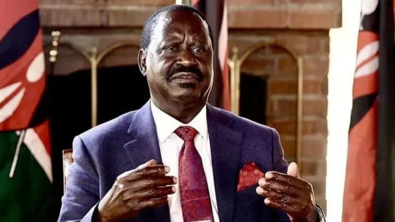 Raila Odinga oo si Aadag Uga Horyimid Amar uu Bixiyay Madaxweynah Kenya.